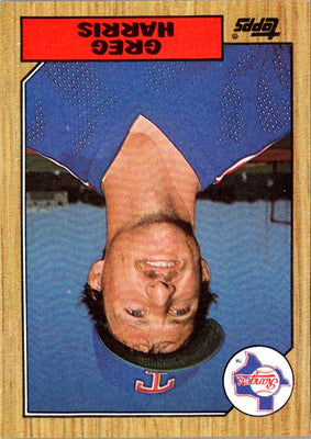 1987 Topps Greg Harris #44