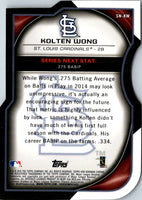 2015 Bowman Chrome Series Next Die Cuts Kolten Wong #SN-KW