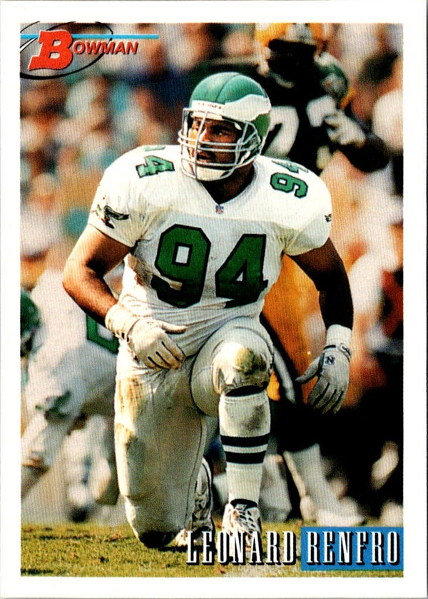 1993 Bowman Leonard Renfro #128 Rookie