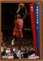 1992 Fleer A.J. English #232