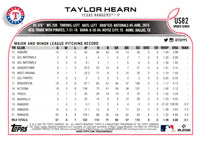2022 Topps Orange Star Taylor Hearn #634