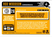2018 Panini Classics Rod Woodson #195