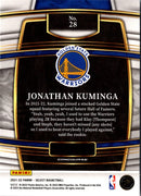 2022 Panini Prizm Sensational Signatures Jonathan Kuminga