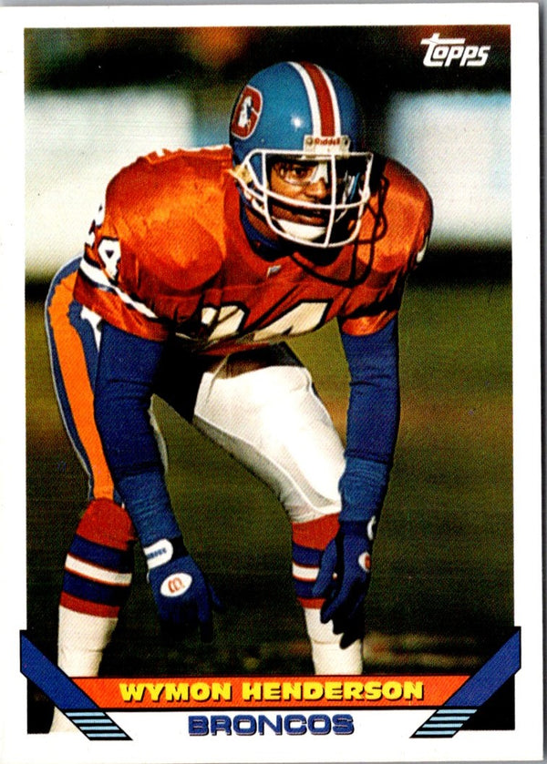 1993 Topps Wymon Henderson #421