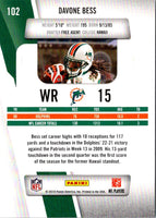 2010 Panini Prestige Davone Bess #102