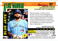 2021 Bowman Heritage Alek Manoah #32 Rookie