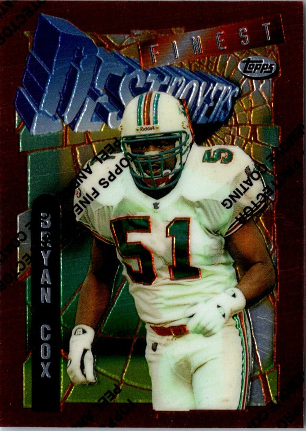 1996 Finest Bryan Cox #117