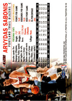 1999 Fleer Tradition Arvydas Sabonis #118