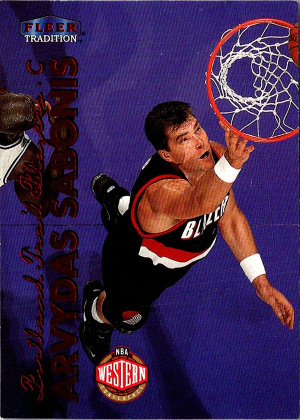 1999 Fleer Tradition Arvydas Sabonis #118