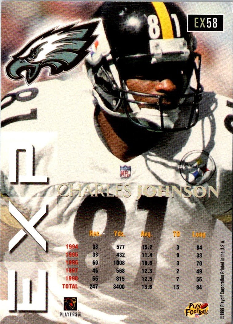 1999 Playoff Prestige EXP Charles Johnson