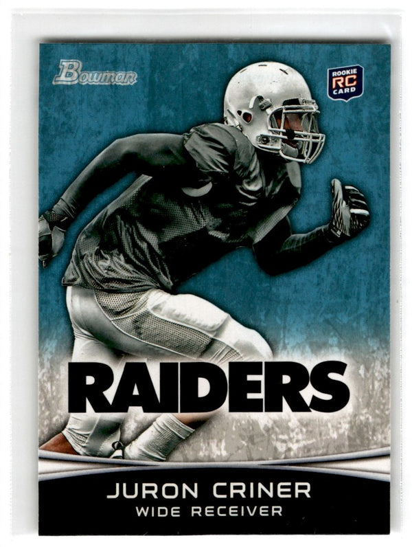 2012 Bowman Rookies Juron Criner #183