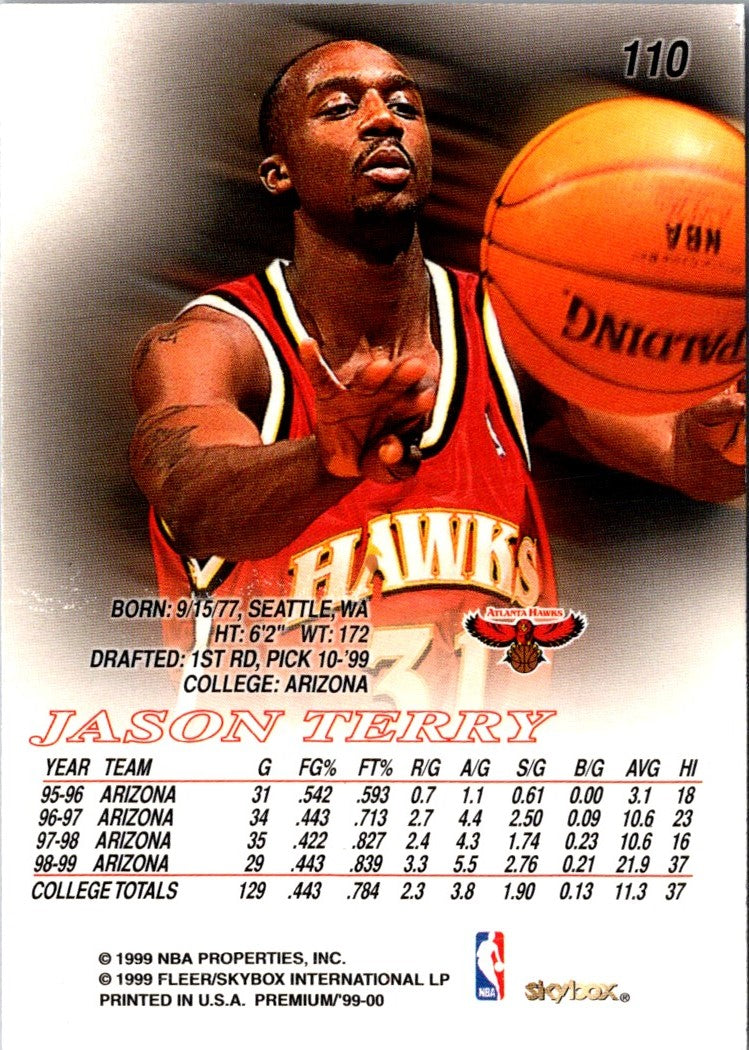 1999 SkyBox Premium Jason Terry