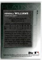 2020 Bowman Platinum Top Kendall Williams #TOP-49