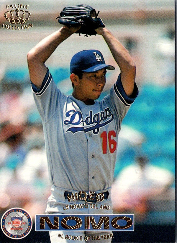 1996 Pacific Crown Collection Hideo Nomo #117