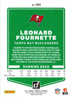 2021 Donruss Press Proof Red Leonard Fournette #102