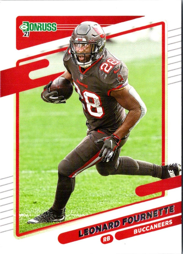 2021 Donruss Press Proof Red Leonard Fournette #102