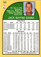 1990 Hoops Jack Sikma #183
