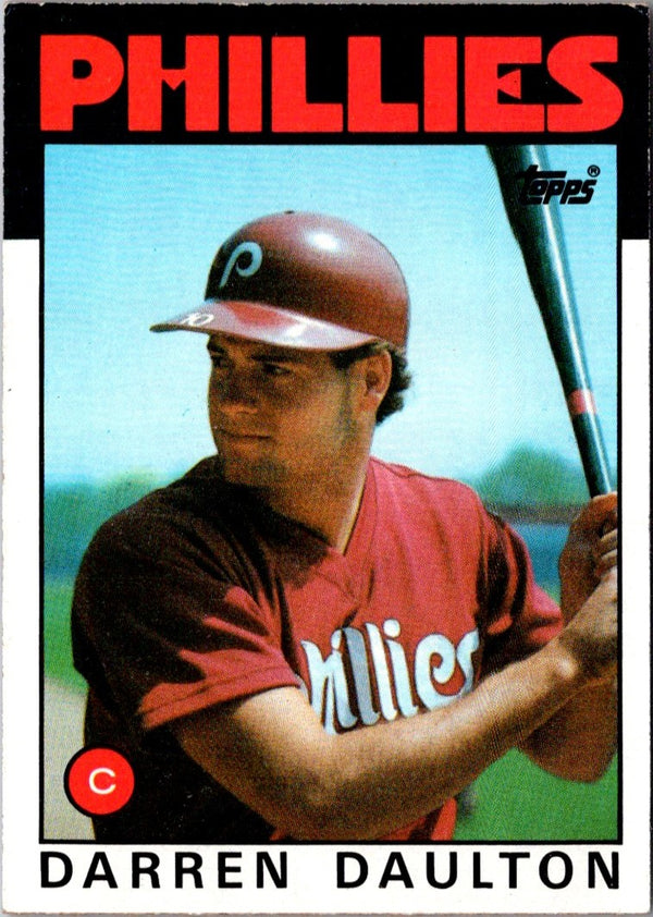 1986 Topps Darren Daulton #264 Rookie