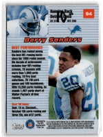 1999 Bowman's Best Barry Sanders #94