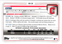 2020 Bowman Draft 1st Edition Daniel Espino #BD-26