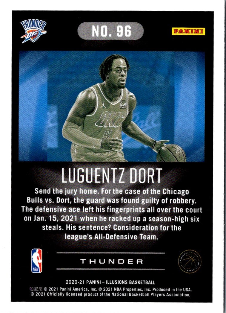 2020 Panini Illusions Luguentz Dort