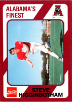 1989 Collegiate Collection Alabama Coke 580 Steve Higginbotham #113