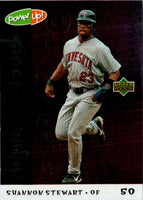 2004 Upper Deck Power Up Shining Through Shannon Stewart #ST-82