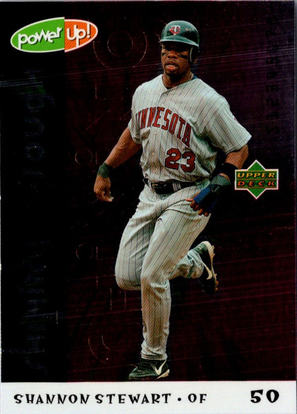 2004 Upper Deck Power Up Shining Through Shannon Stewart #ST-82