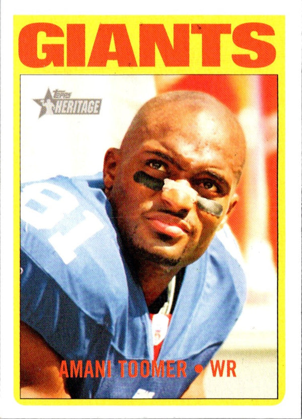 2005 Topps Heritage Amani Toomer #193