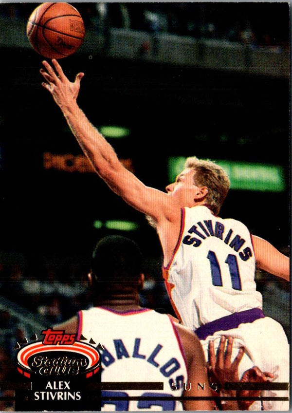 1992 Stadium Club Alex Stivrins #312 Rookie