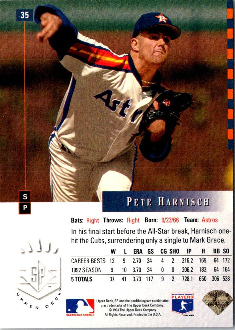 1993 SP Pete Harnisch