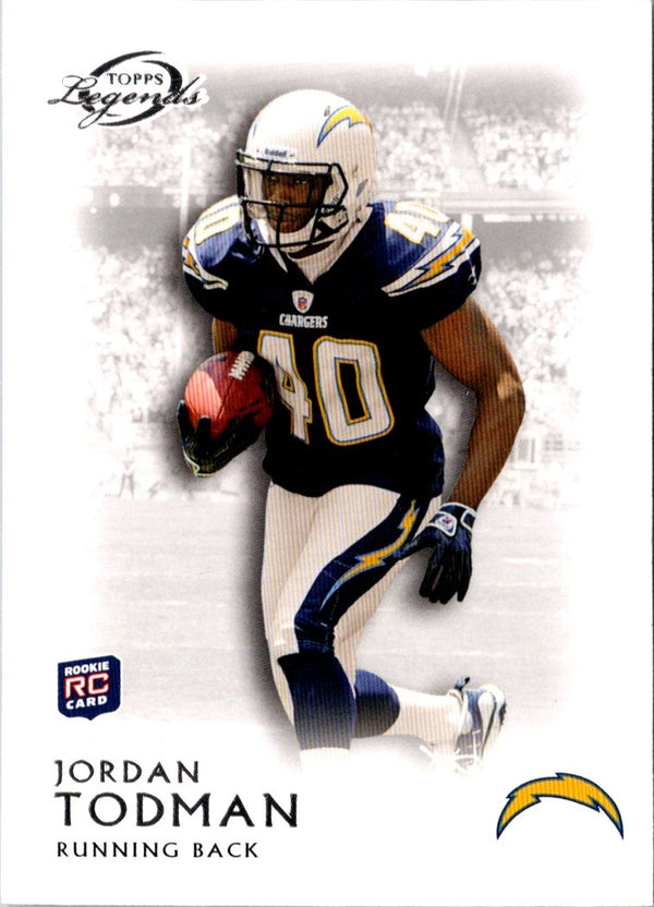 2011 Topps Gridiron Legends Jordan Todman #137 Rookie