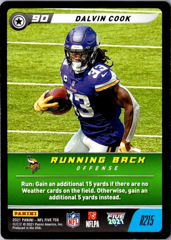 2021 Panini Absolute Green Dalvin Cook #64