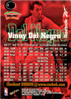 1997 SkyBox Premium Reebok Gold Vinny Del Negro #3