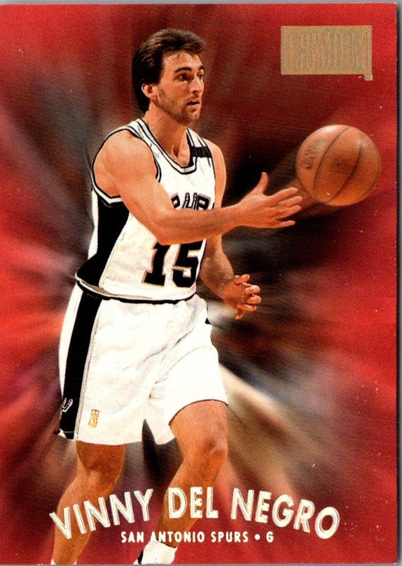 1997 SkyBox Premium Reebok Gold Vinny Del Negro #3