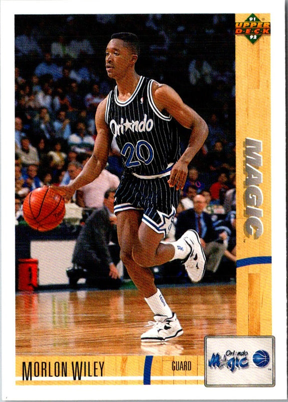 1991 Upper Deck Morlon Wiley #26