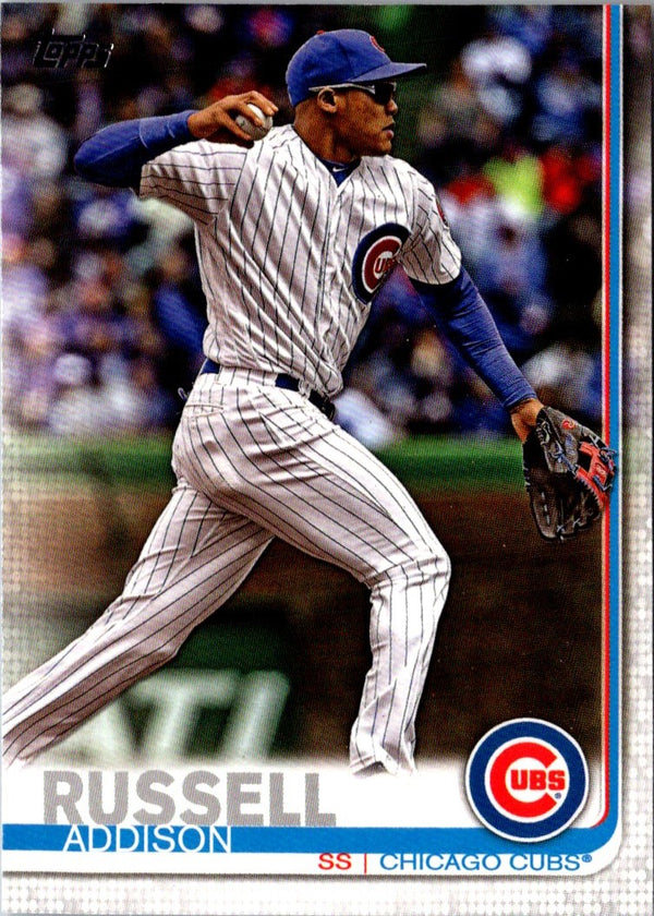 2019 Topps Addison Russell #633