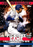 2022 Topps Home Run Challenge Code Cards Cody Bellinger #HRC-7