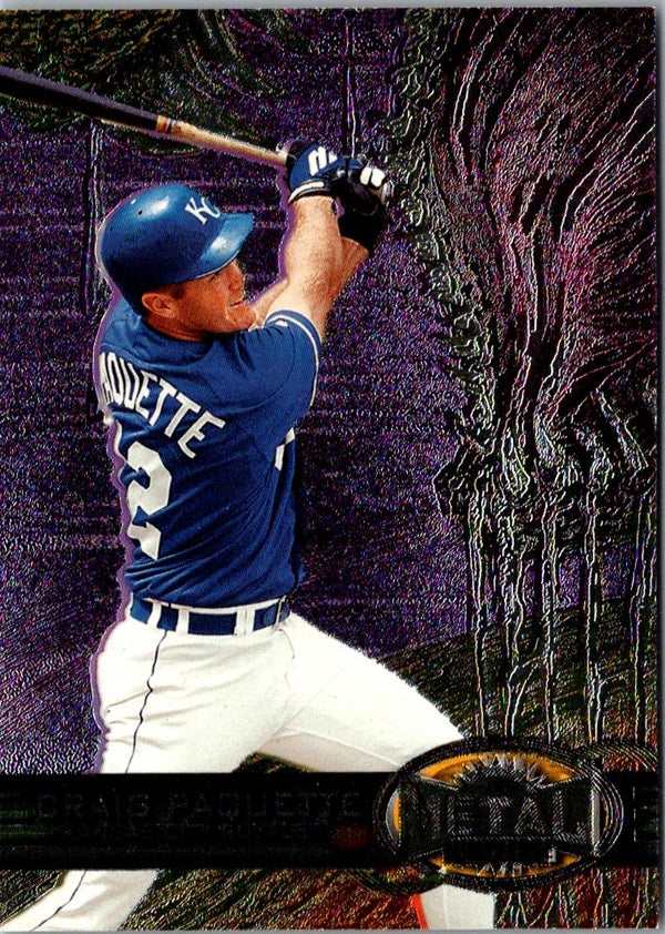 1997 Metal Universe Craig Paquette #96
