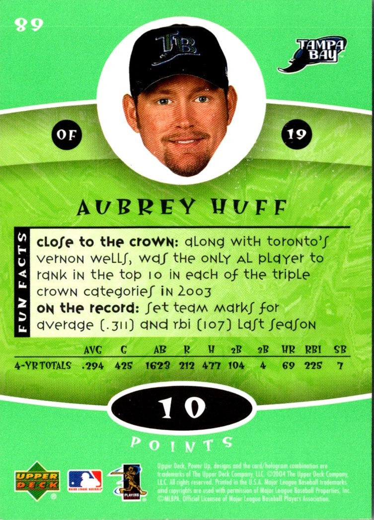 2004 Upper Deck Power Up Aubrey Huff