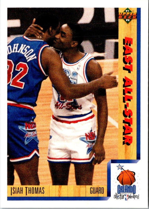 1991 Upper Deck International Italian Isiah Thomas #3