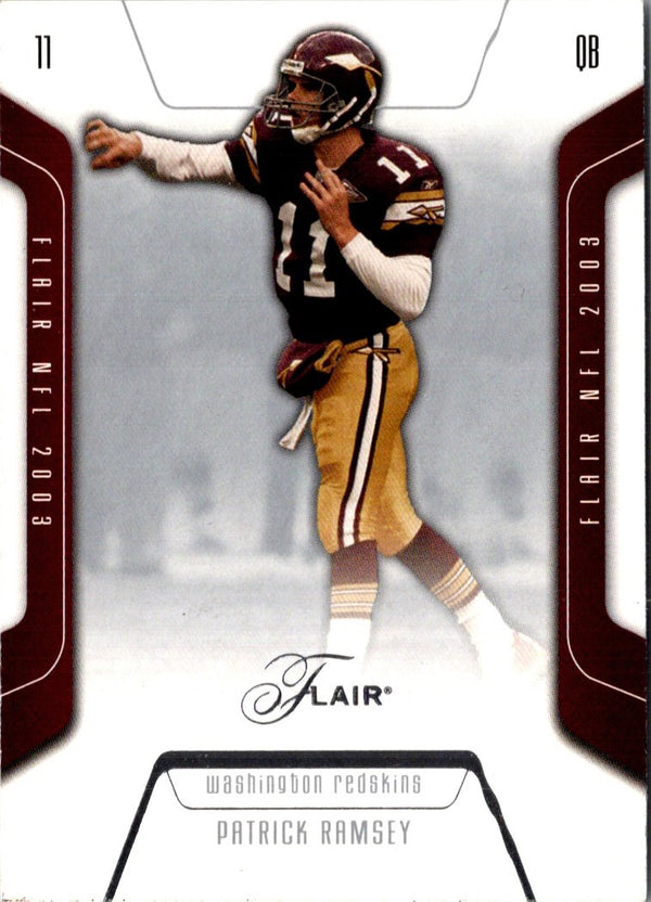 2003 Flair Patrick Ramsey #63