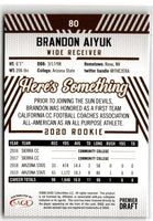 2020 SAGE HIT Brandon Aiyuk #80
