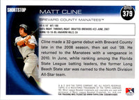 2010 Topps Pro Debut Matt Cline #379