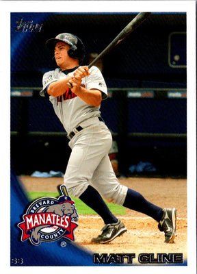 2010 Topps Pro Debut Matt Cline #379