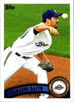 2011 Topps Update Takashi Saito #US216