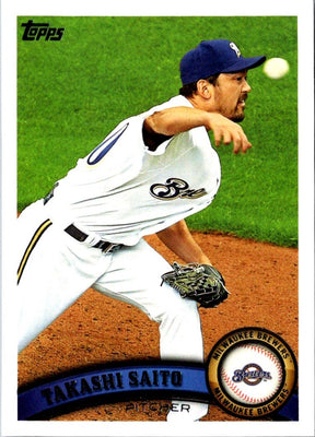 2011 Topps Update Takashi Saito #US216
