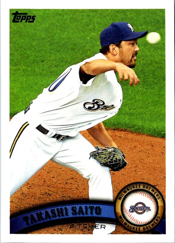 2011 Topps Update Takashi Saito #US216