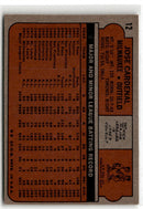 1972 O-Pee-Chee Jose Cardenal