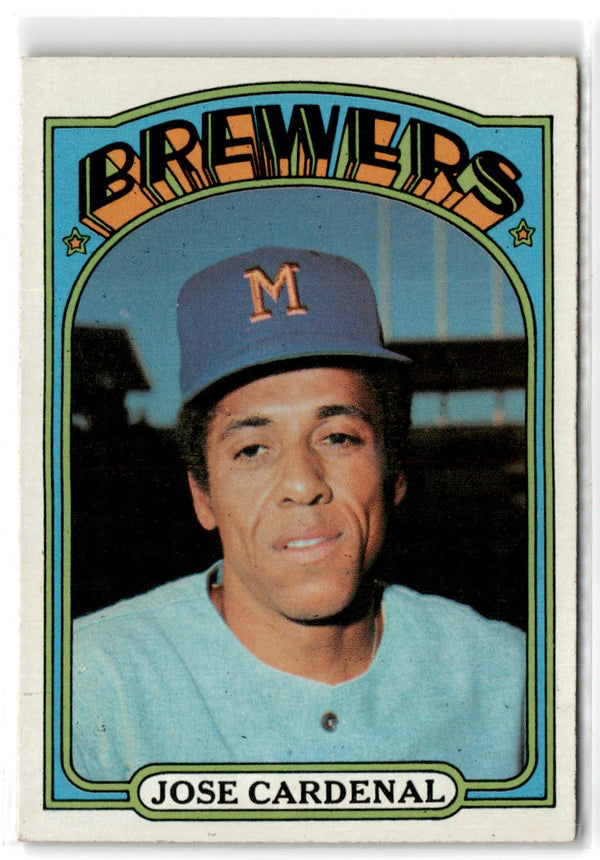 1972 O-Pee-Chee Jose Cardenal #12